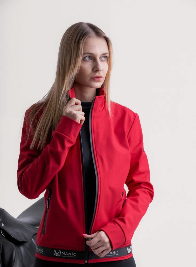 Ветровка женская SPORT EDITION, Красная, размер 42