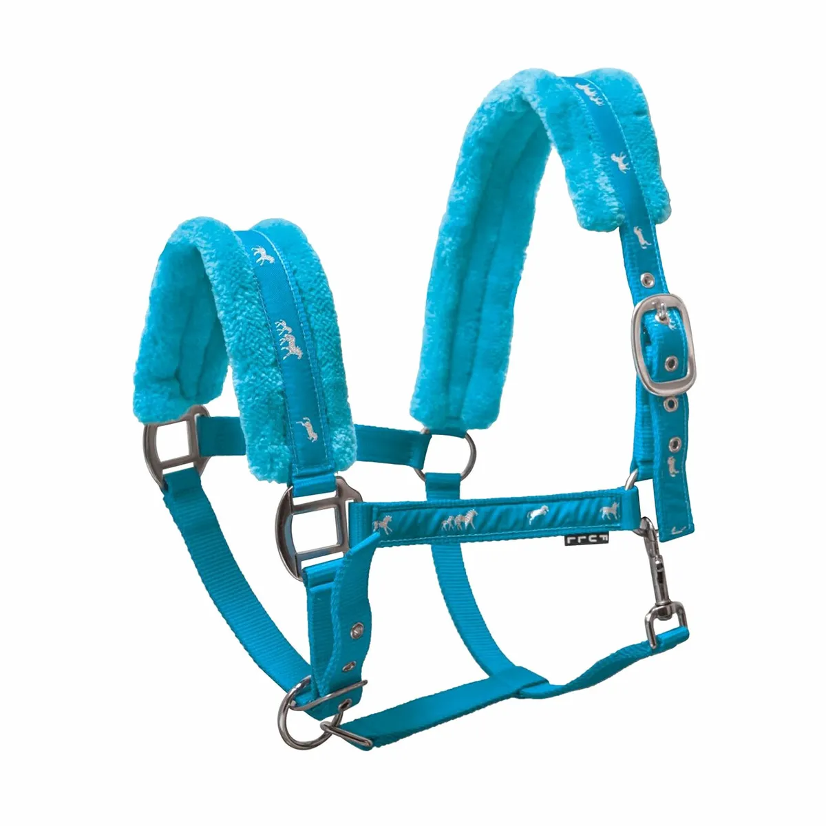 Недоуздок York Softy голубой Cob