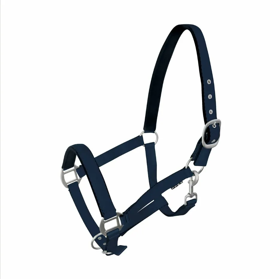 Недоуздок York Fluo темно-синий Full