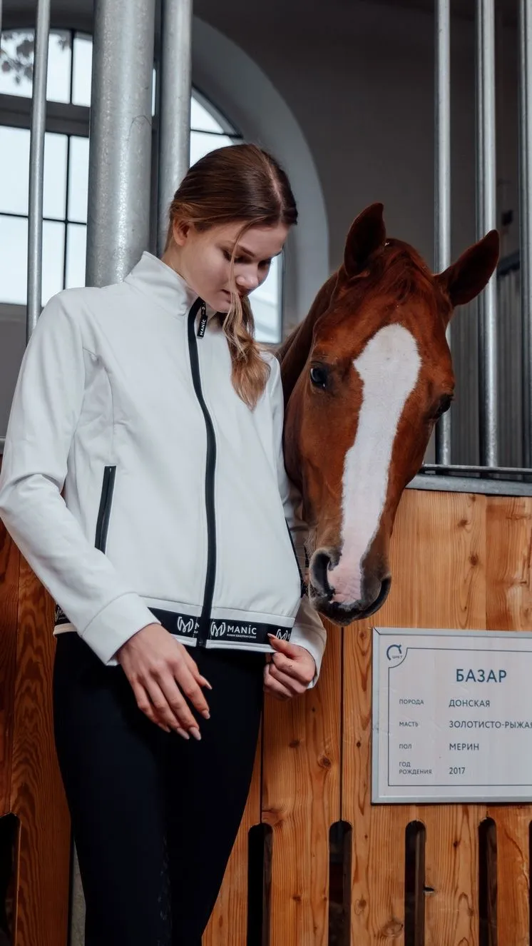 Ветровка женская SPORT EDITION, Белая, размер 40