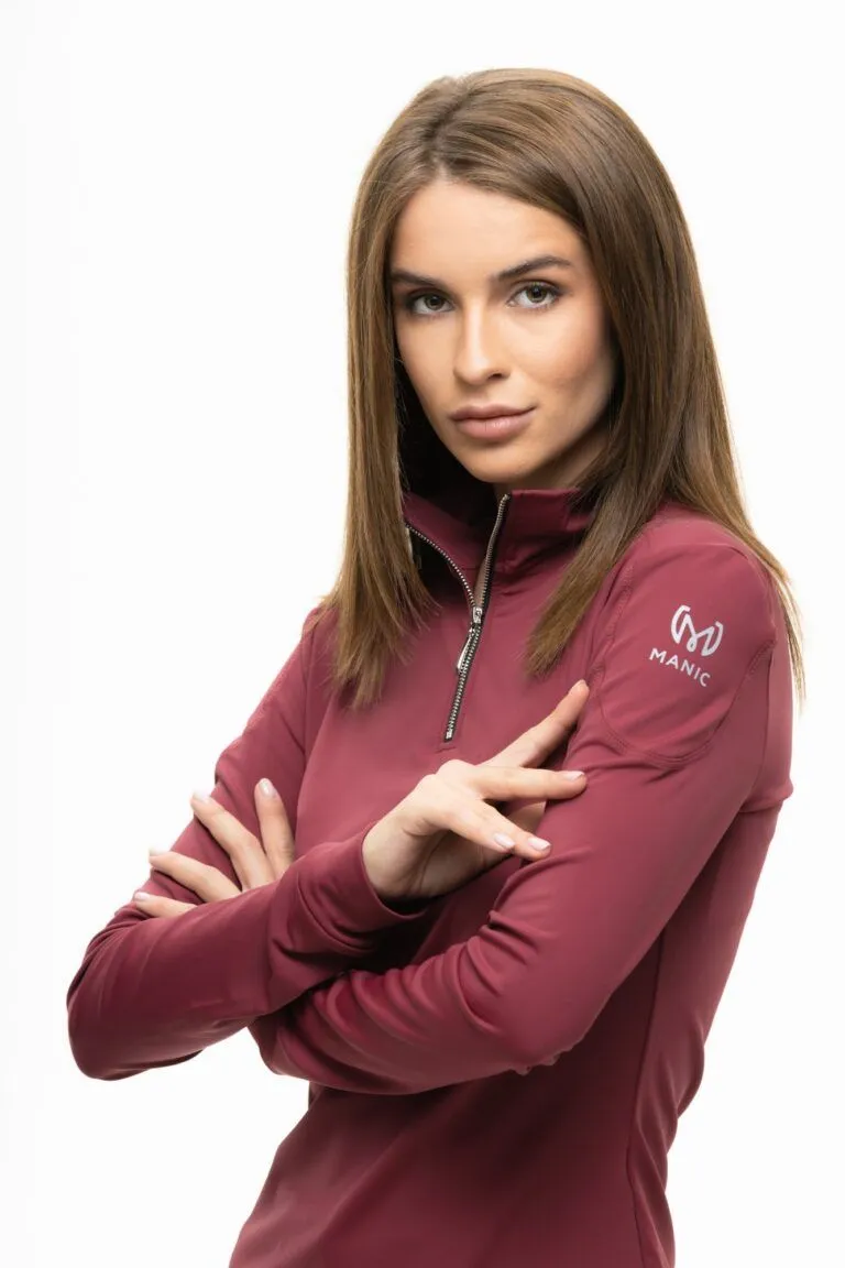 Водолазка спортивная MANIC, Бордо, размер 46
