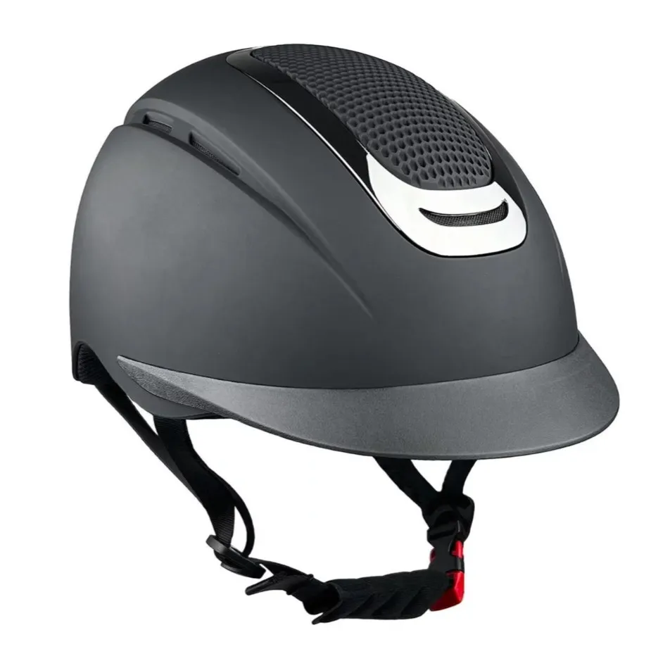 Шлем York Saphire Shiny Gun черный L 59-61 см