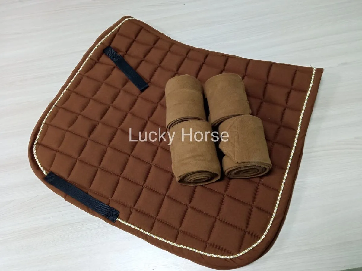 Комплект вальтрап и бинты, цвет Коричневый