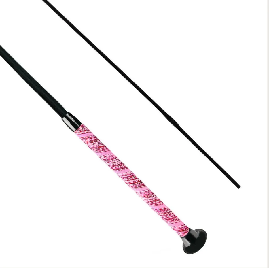 Хлыст York Elegant выездковый розовый 110 см