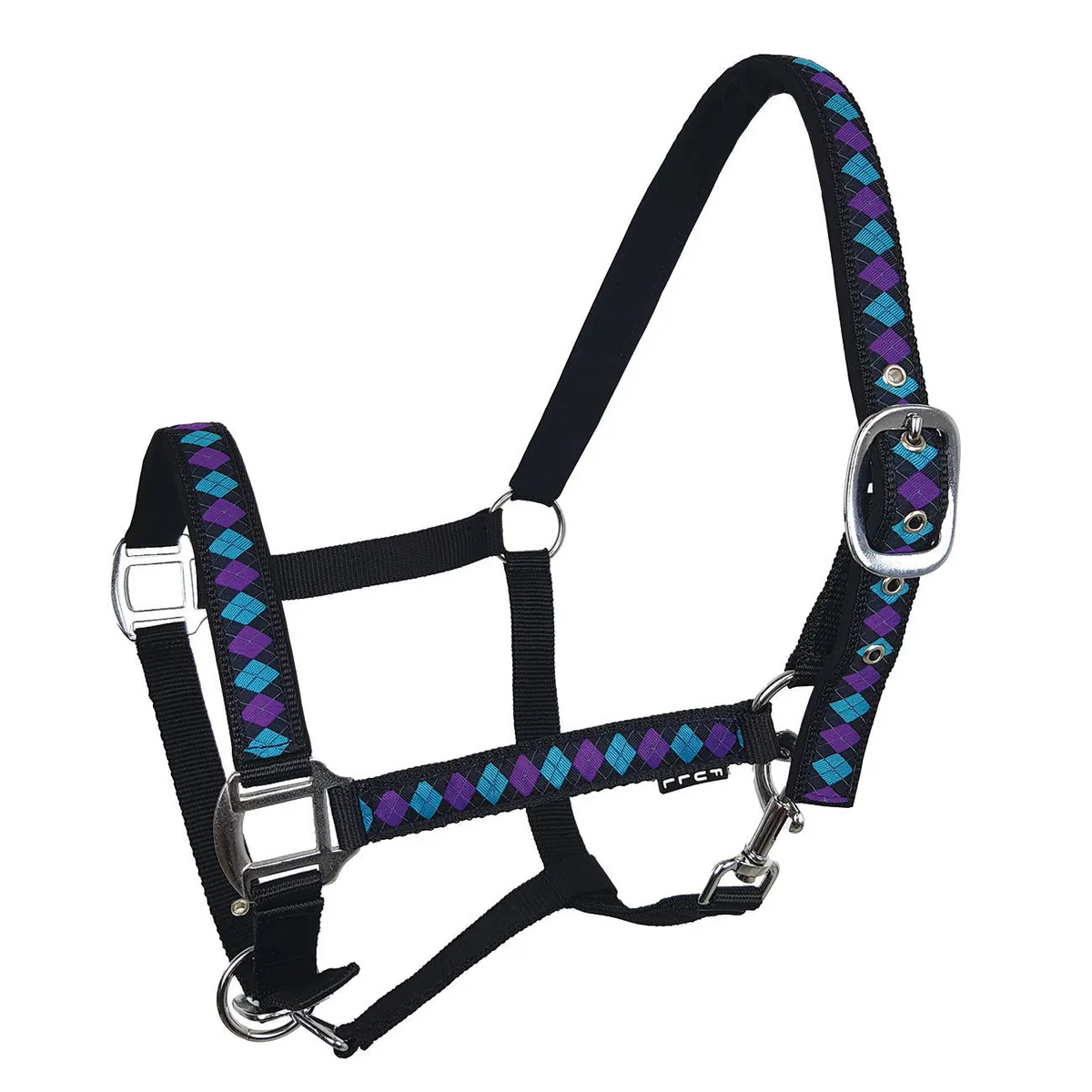 Недоуздок York Kimi бирюзово-фиолетовый Cob