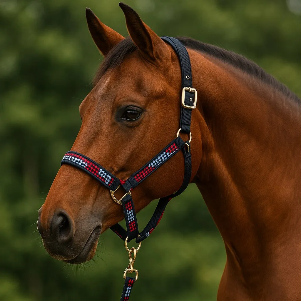 Недоуздок нейлоновый Кэин HorsePlanet (Cob)