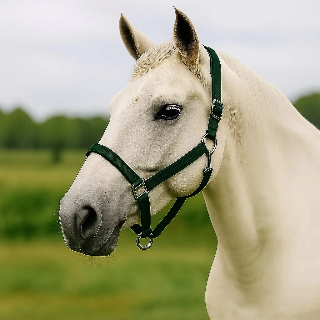 Недоуздок Грандис HorsePlanet (Full, Темно-зеленый)