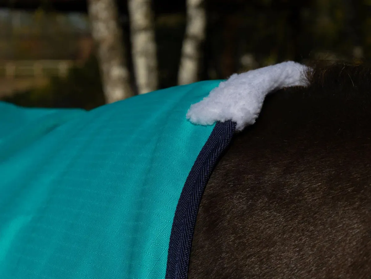 Дождевая попона Комфорт HorsePlanet (125, Голубой)